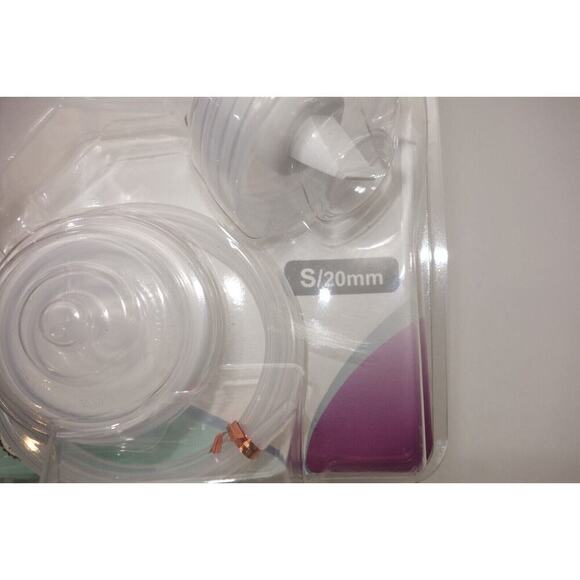 NEW Spectra Baby Wide Breast Flange Set Breast Shield Set Small 24mm for S1 S2 - Picture 3 of 6